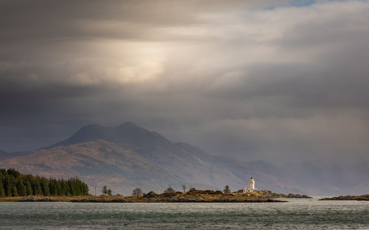 Uitzicht langs de North Coast 500 in de Schotse Highlands