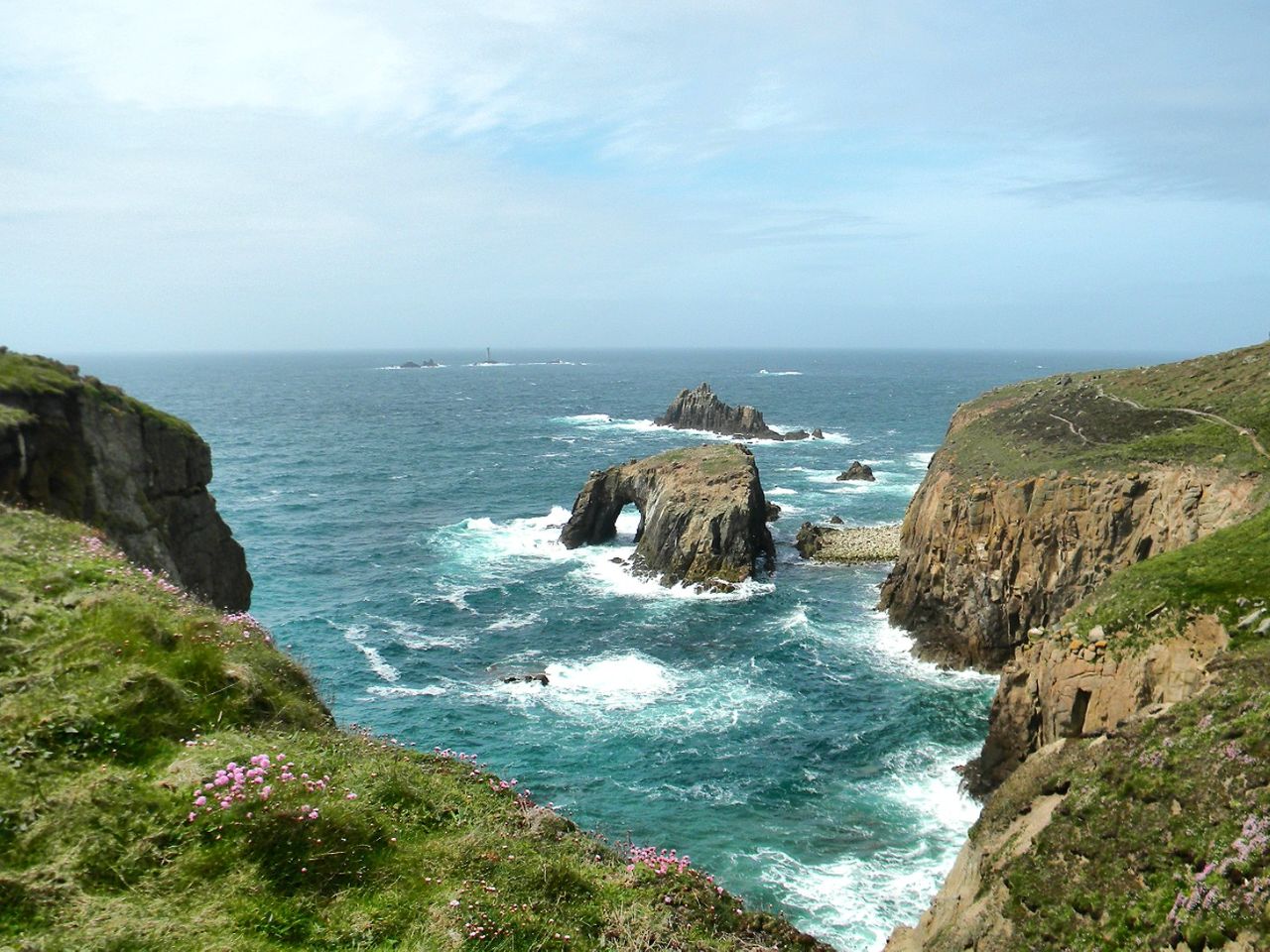 Lands's End Cornwall, Zuid Engeland.
