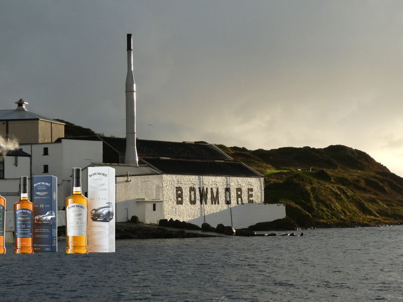 Whisky Islay – Bowmore & Aston Martin
