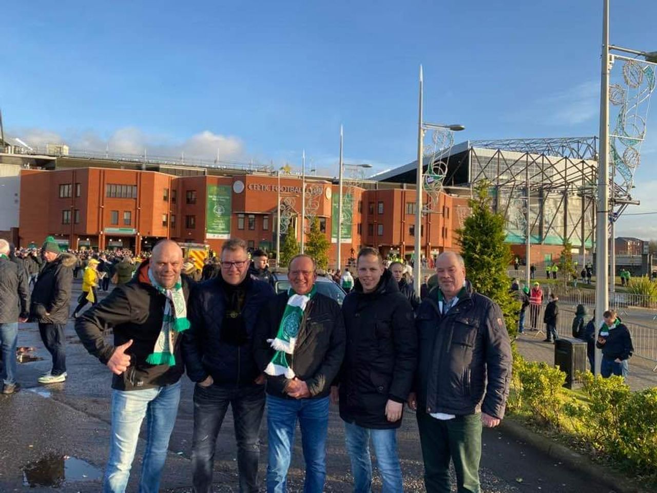 Voetbalstadion Celtic Park in Glasgow