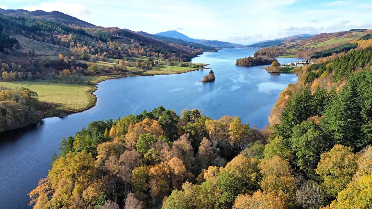 Queens View over Loch Tummel | Schotse Hooglanden