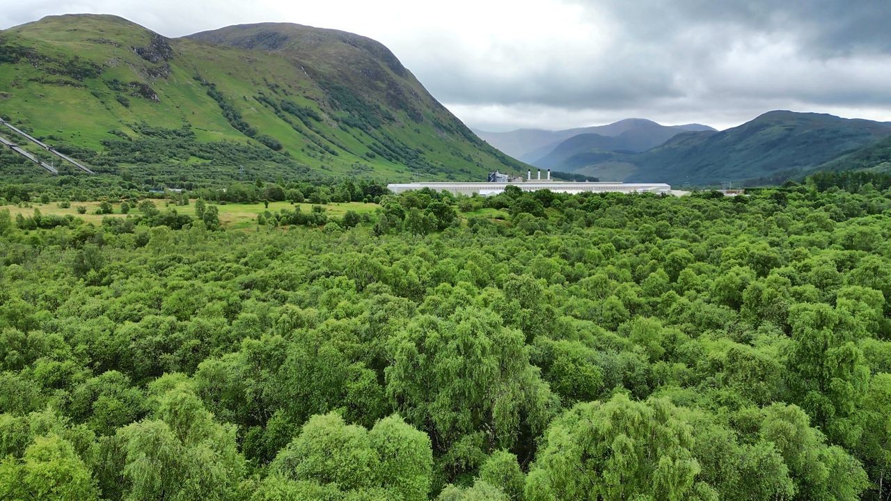 Ben Nevis gezien vanuit Glen Nevis
